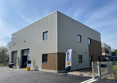 Bâtiment d'activité EVISOL à la Mézière
