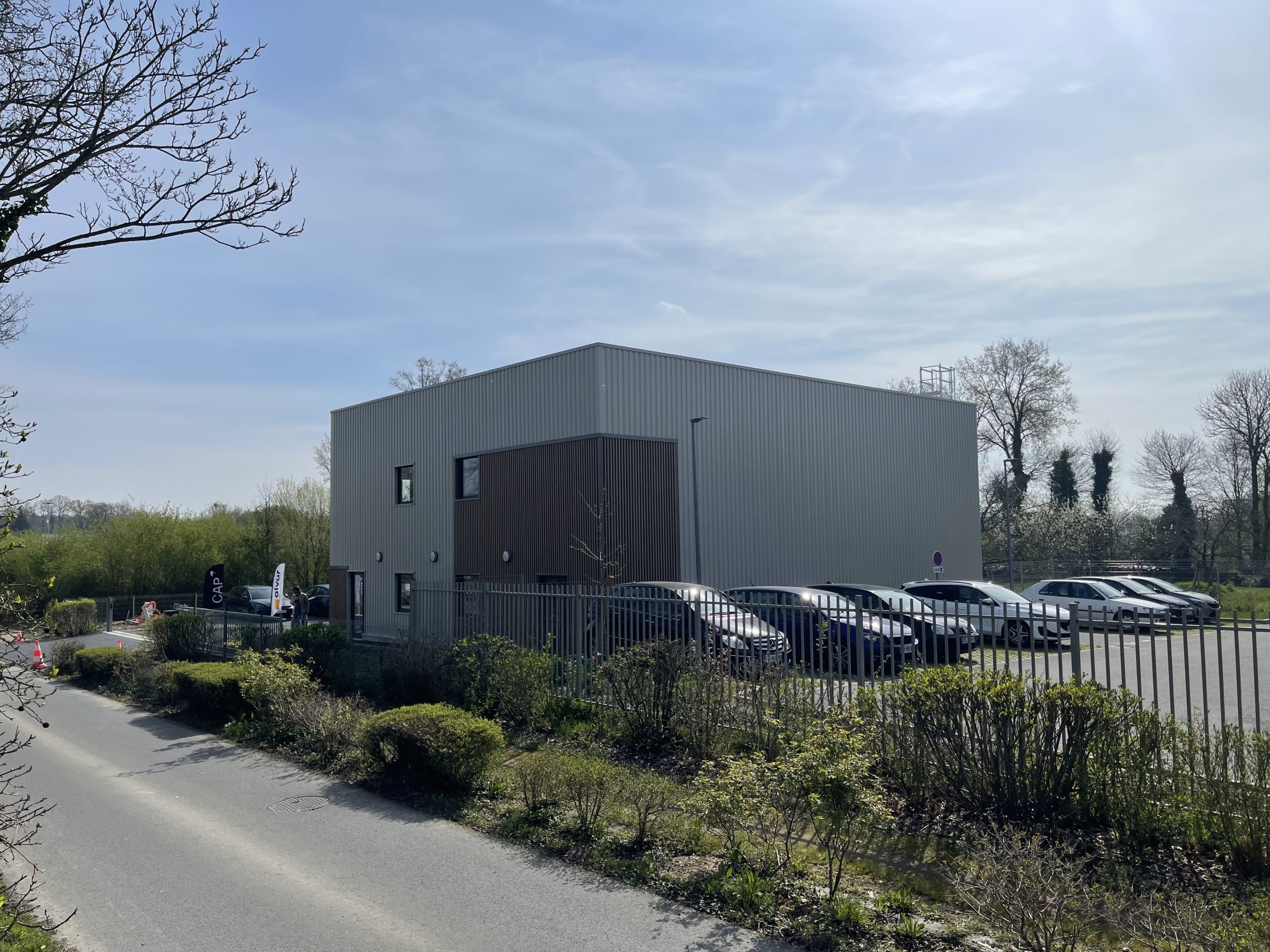 Bâtiment d'activité EVISOL à la Mézière