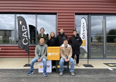 Equipe au complet_livraison La Lanterne Rouge à Pontivy